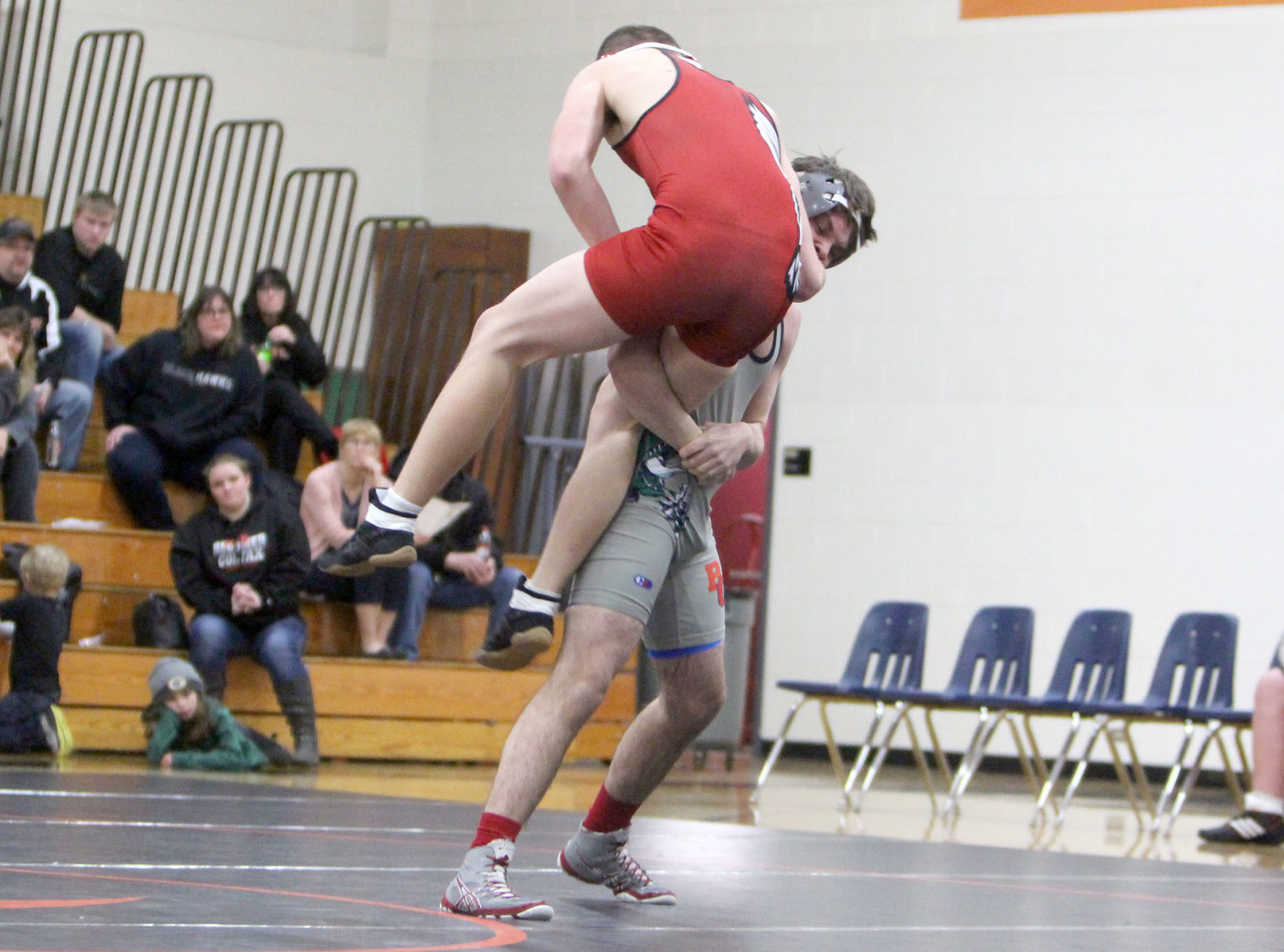 Flambeau at Bloomer/Colfax wrestling 1-22-19